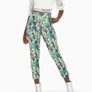 Blackmilk Succulent Garden Cuffed Pants